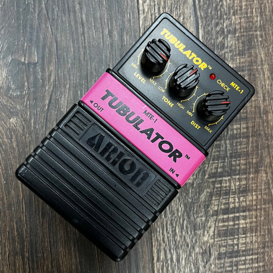 Top of Used Arion Tubulator MTE-1 Distortion Pedal TFW652