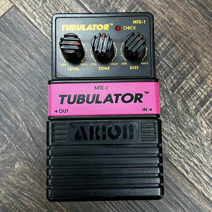 Top of Used Arion Tubulator MTE-1 Distortion Pedal TFW652