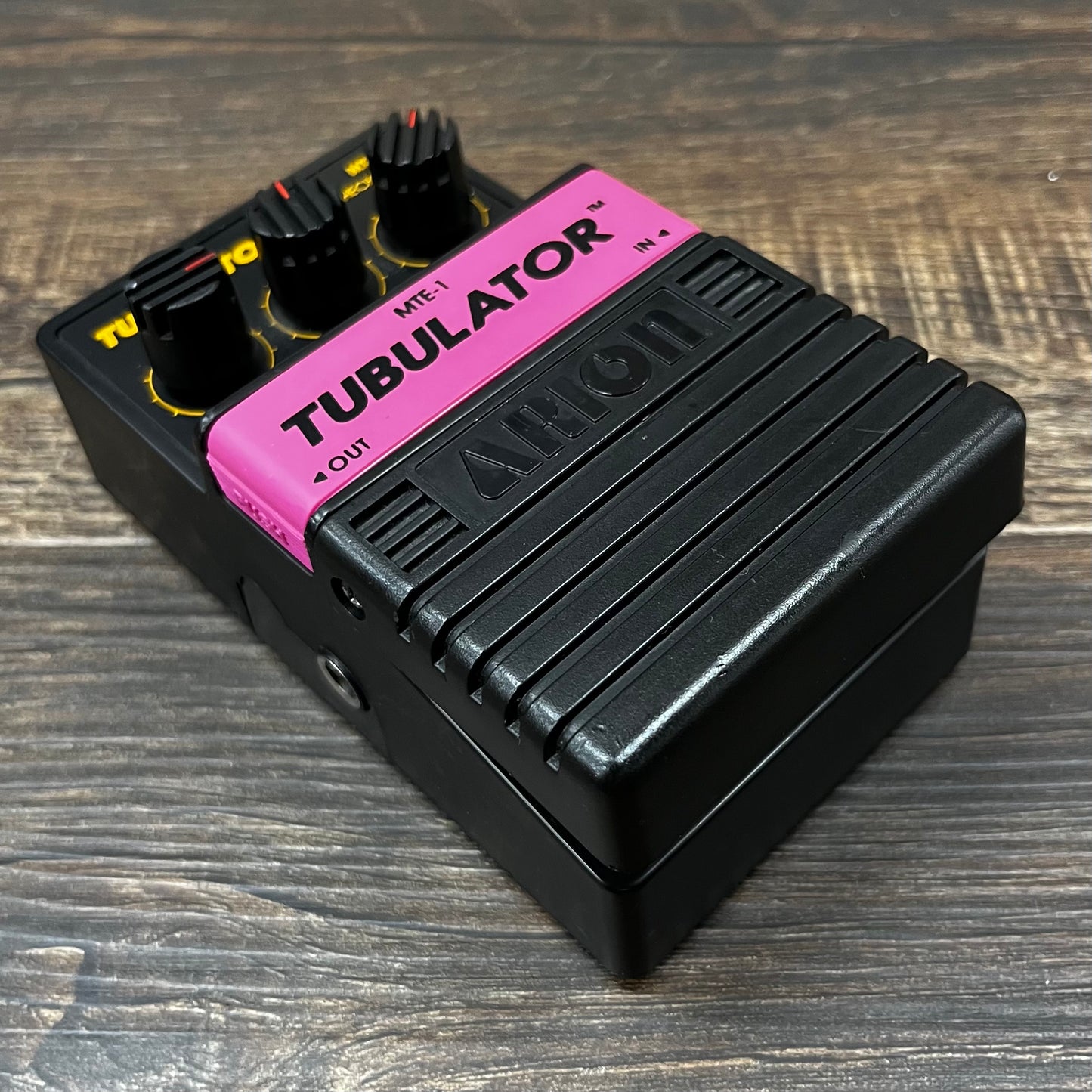 Side of Used Arion Tubulator MTE-1 Distortion Pedal TFW652