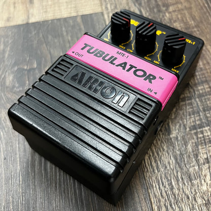 Side of Used Arion Tubulator MTE-1 Distortion Pedal TFW652