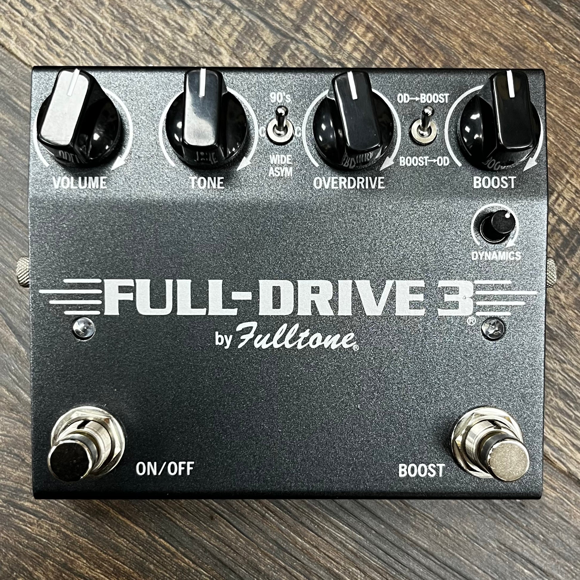 Top of Used Fulltone  Fulldrive 3 Overdrive Pedal w/Box #8163 TFW635