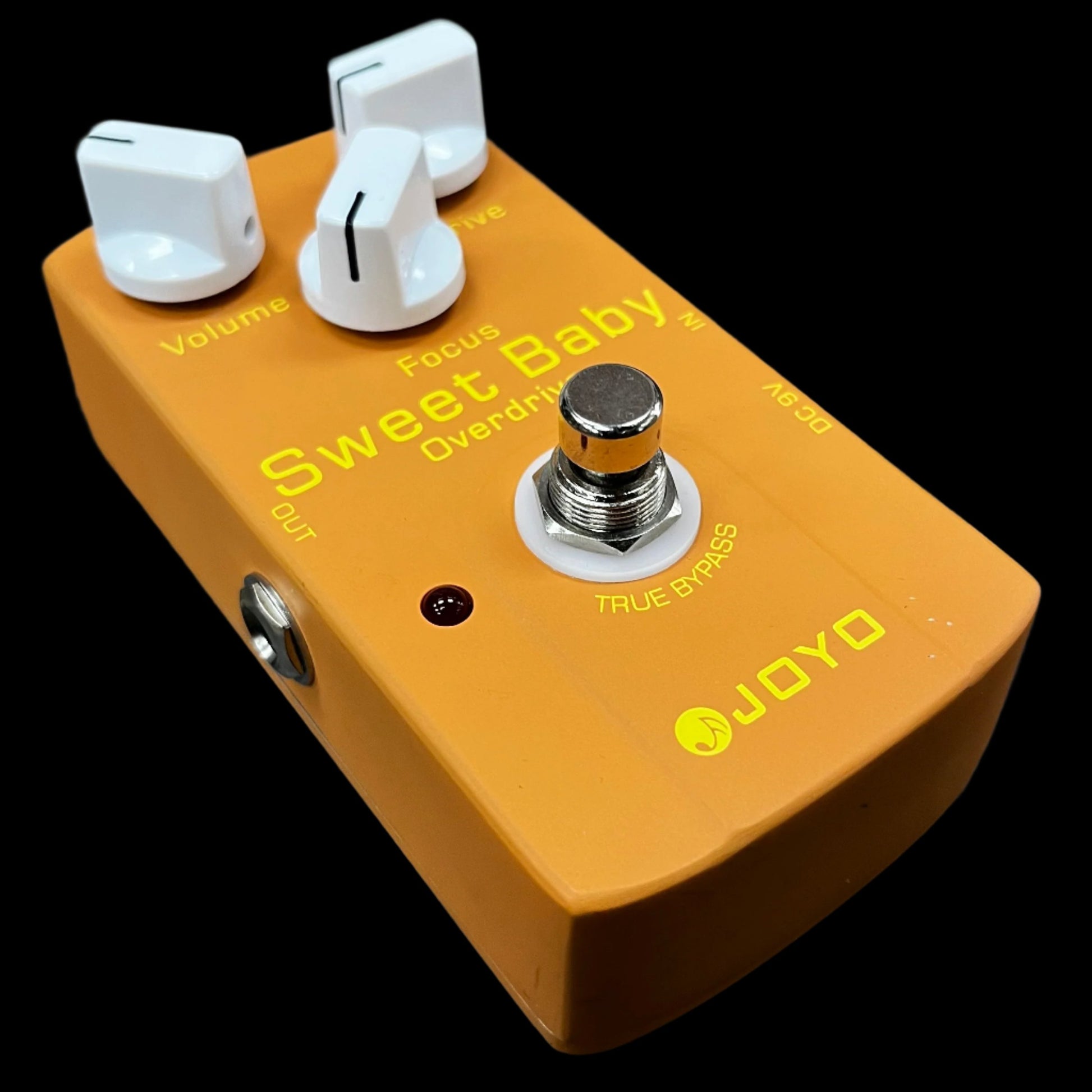 Side of Used Joyo Sweet Baby Overdrive Pedal TFW649