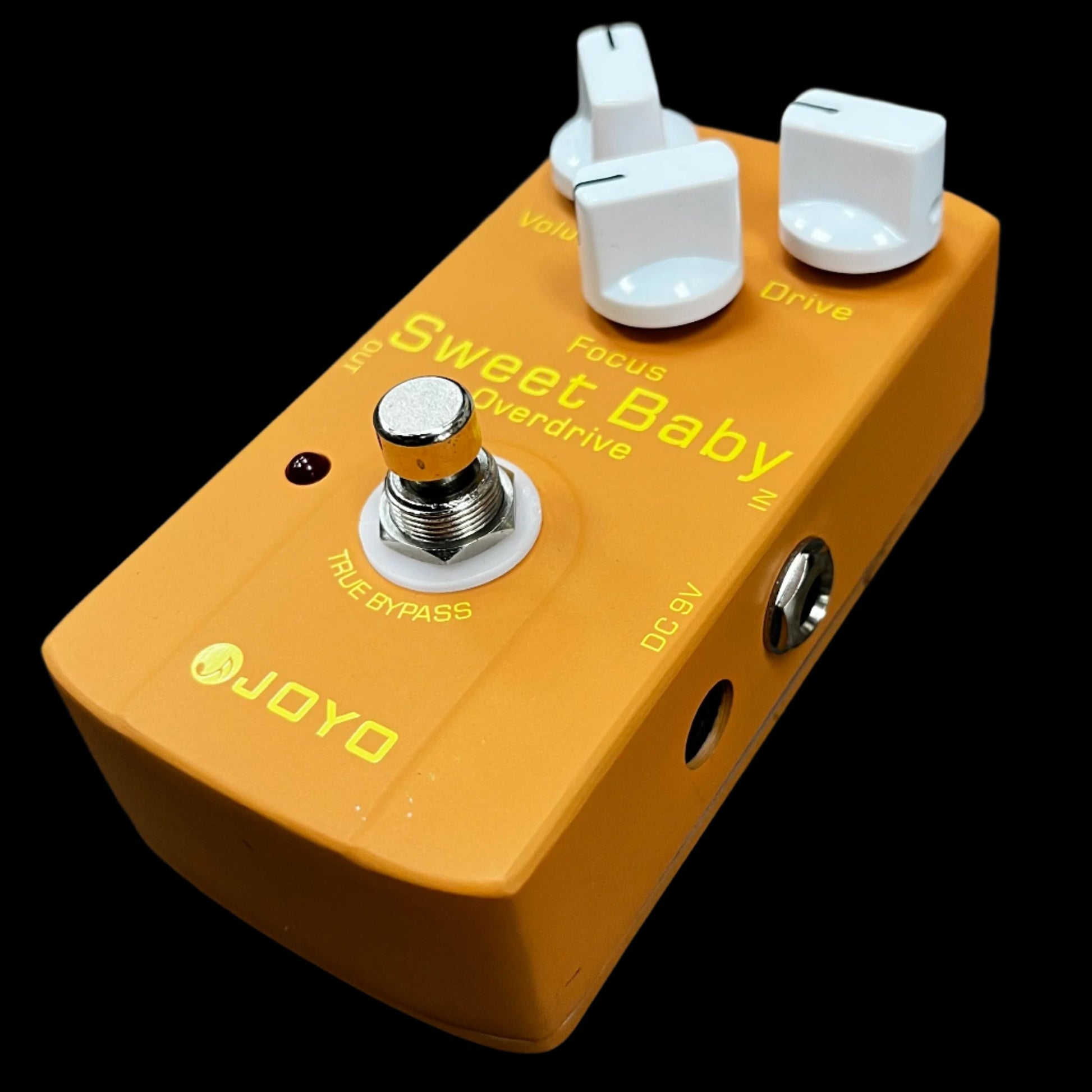 Side of Used Joyo Sweet Baby Overdrive Pedal TFW649