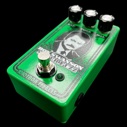 Side of Used IdiotBoox FX Ron Swanson Superfuzz Pedal TFW745