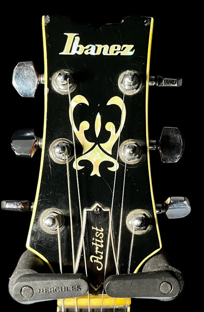 Headstock of Used Vintage 1978 Ibanez Artist AR Prestige AR2919 Antique Violin w/Case TFW766