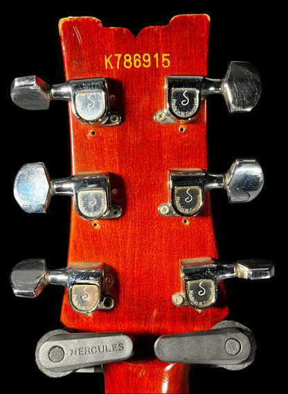 Back of headstock of Used Vintage 1978 Ibanez Artist AR Prestige AR2919 Antique Violin w/Case TFW766