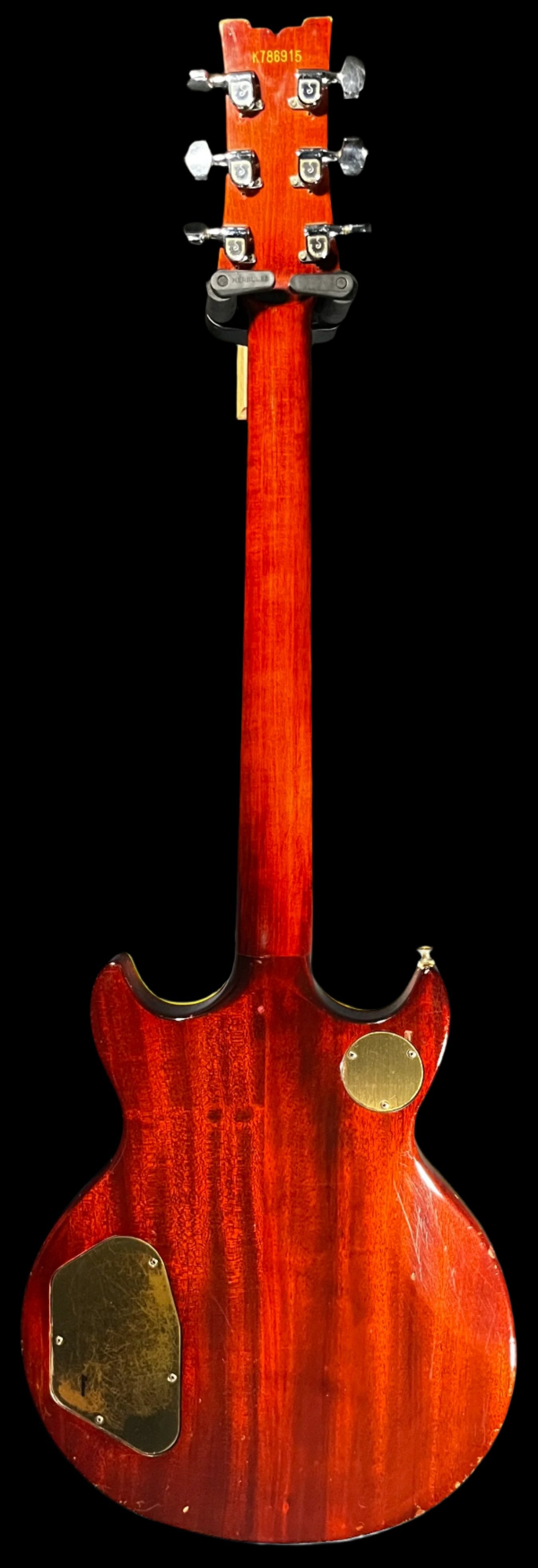 Full back of Used Vintage 1978 Ibanez Artist AR Prestige AR2919 Antique Violin w/Case TFW766