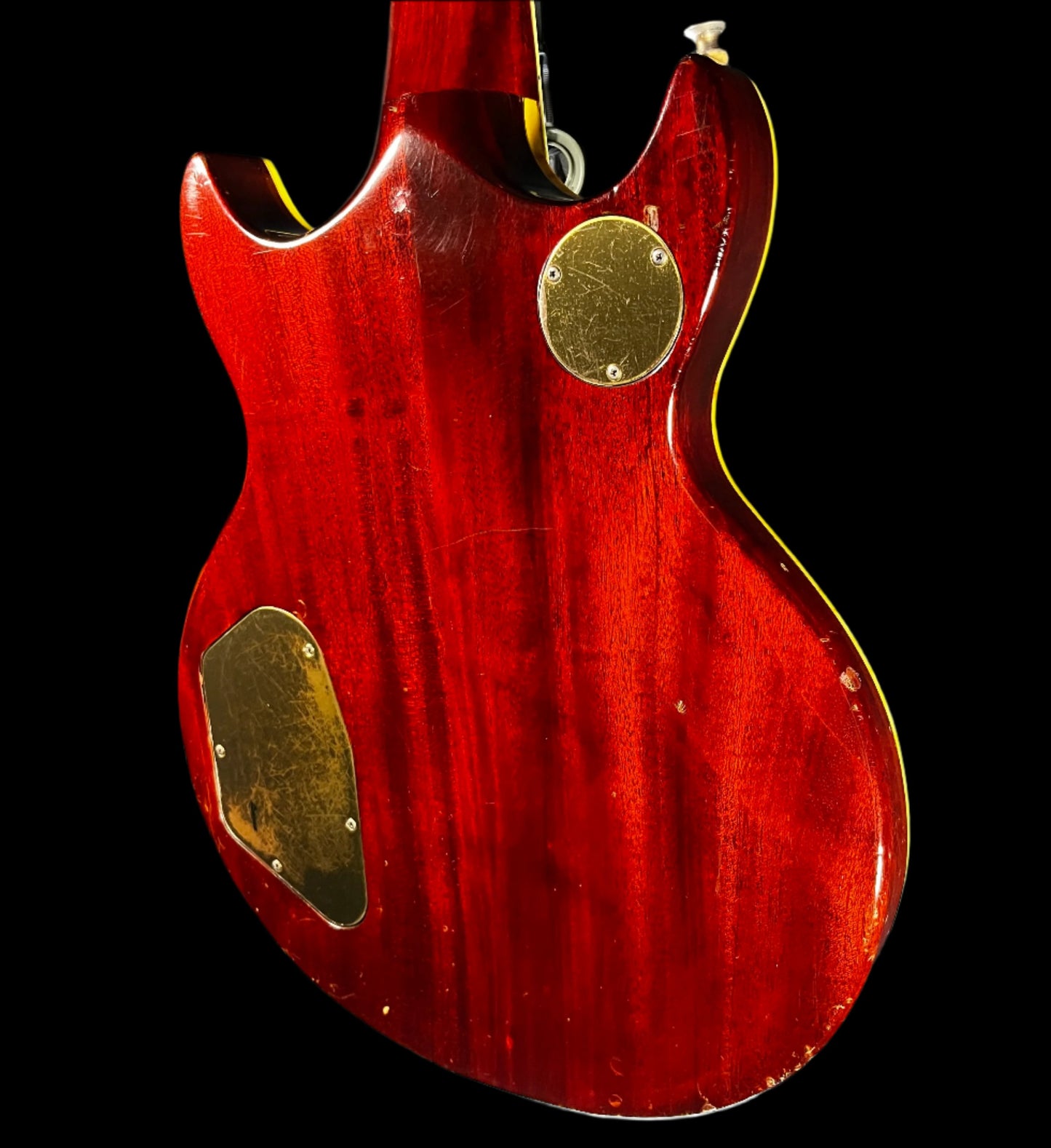 Back side of Used Vintage 1978 Ibanez Artist AR Prestige AR2919 Antique Violin w/Case TFW766