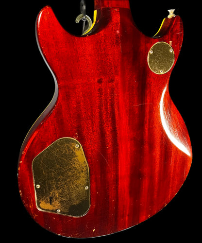 Back side of Used Vintage 1978 Ibanez Artist AR Prestige AR2919 Antique Violin w/Case TFW766