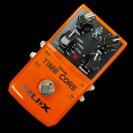 Top of Used Nux Time Core Delay Pedal TFW780