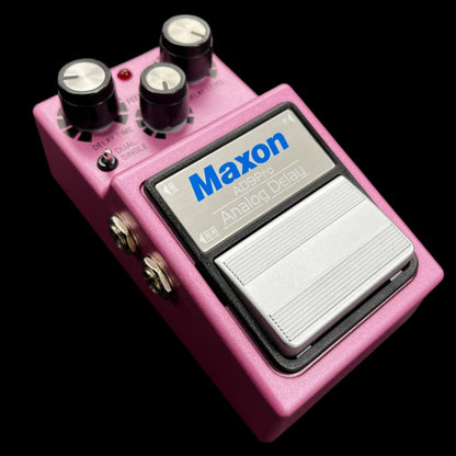 Side of Used Maxon 9-Series AD-9 Pro Analog Delay Pedal w/box TFW790