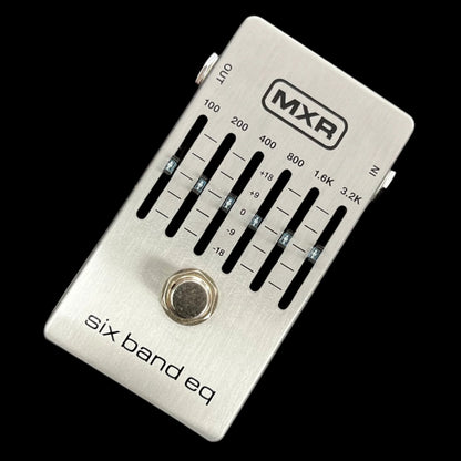 Top of Used MXR Six Band Equalizer M1098 EQ Pedal w/Box TFW794