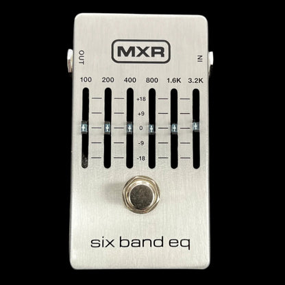 Top of Used MXR Six Band Equalizer M1098 EQ Pedal w/Box TFW794