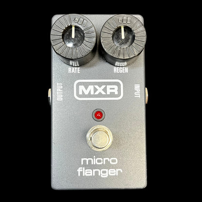 Top of Used MXR Micro Flanger Pedal TFW815