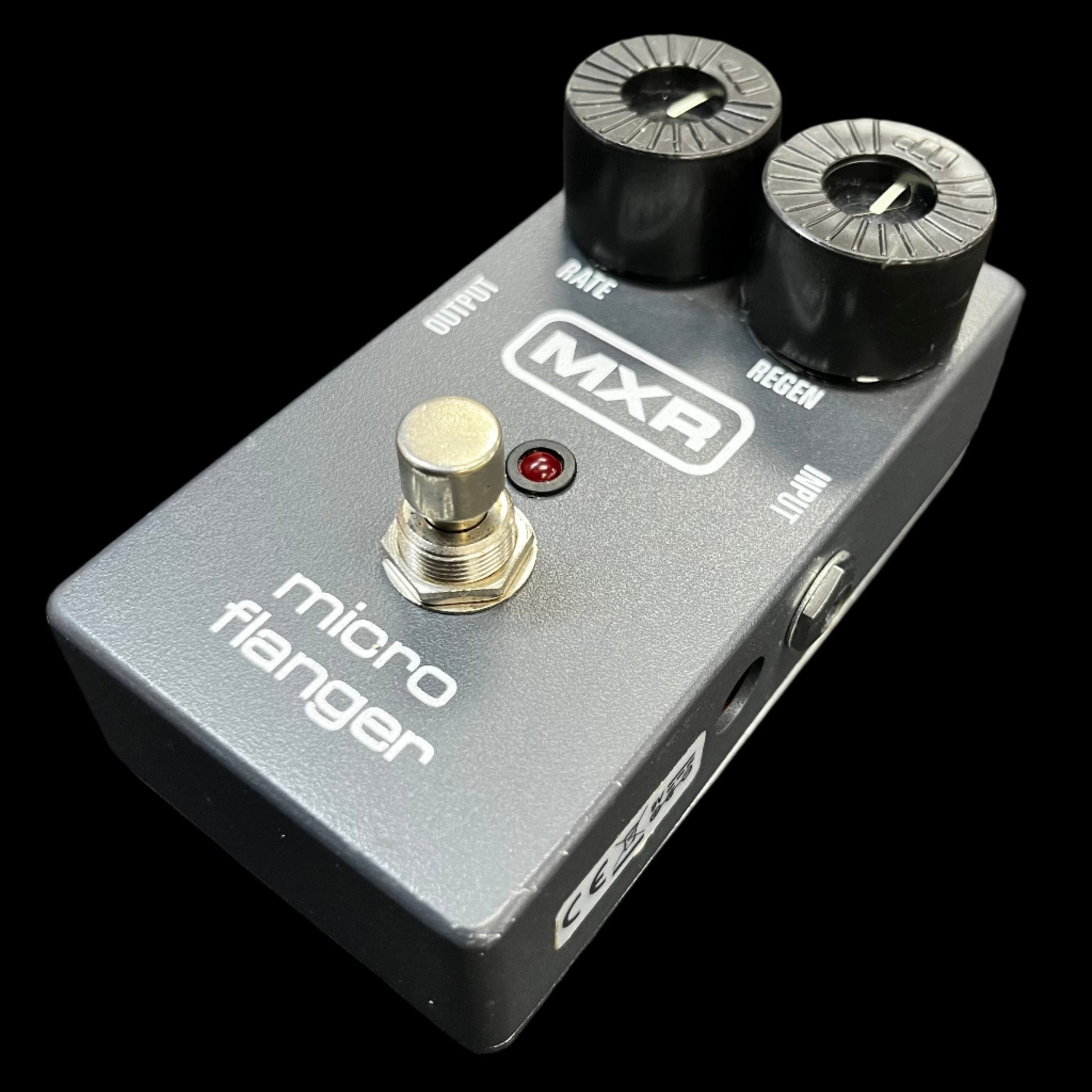 Side of Used MXR Micro Flanger Pedal TFW815