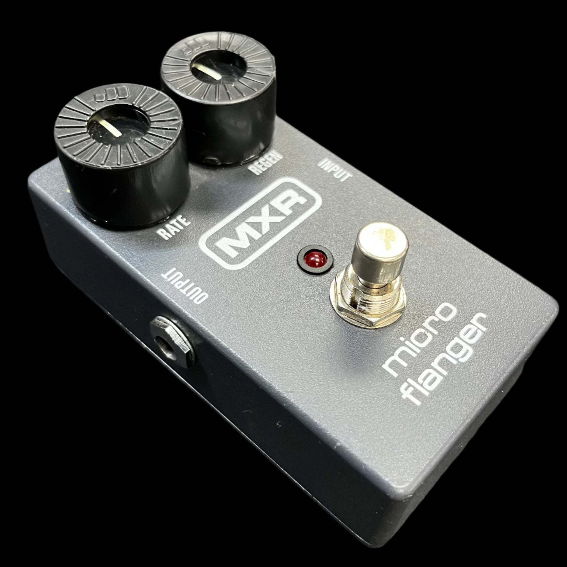 Side of Used MXR Micro Flanger Pedal TFW815