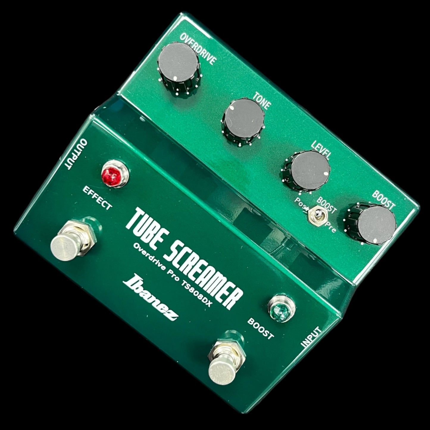 Top of Used Ibanez Tube Screamer Overdrive Pro TS808DX Pedal TFW821