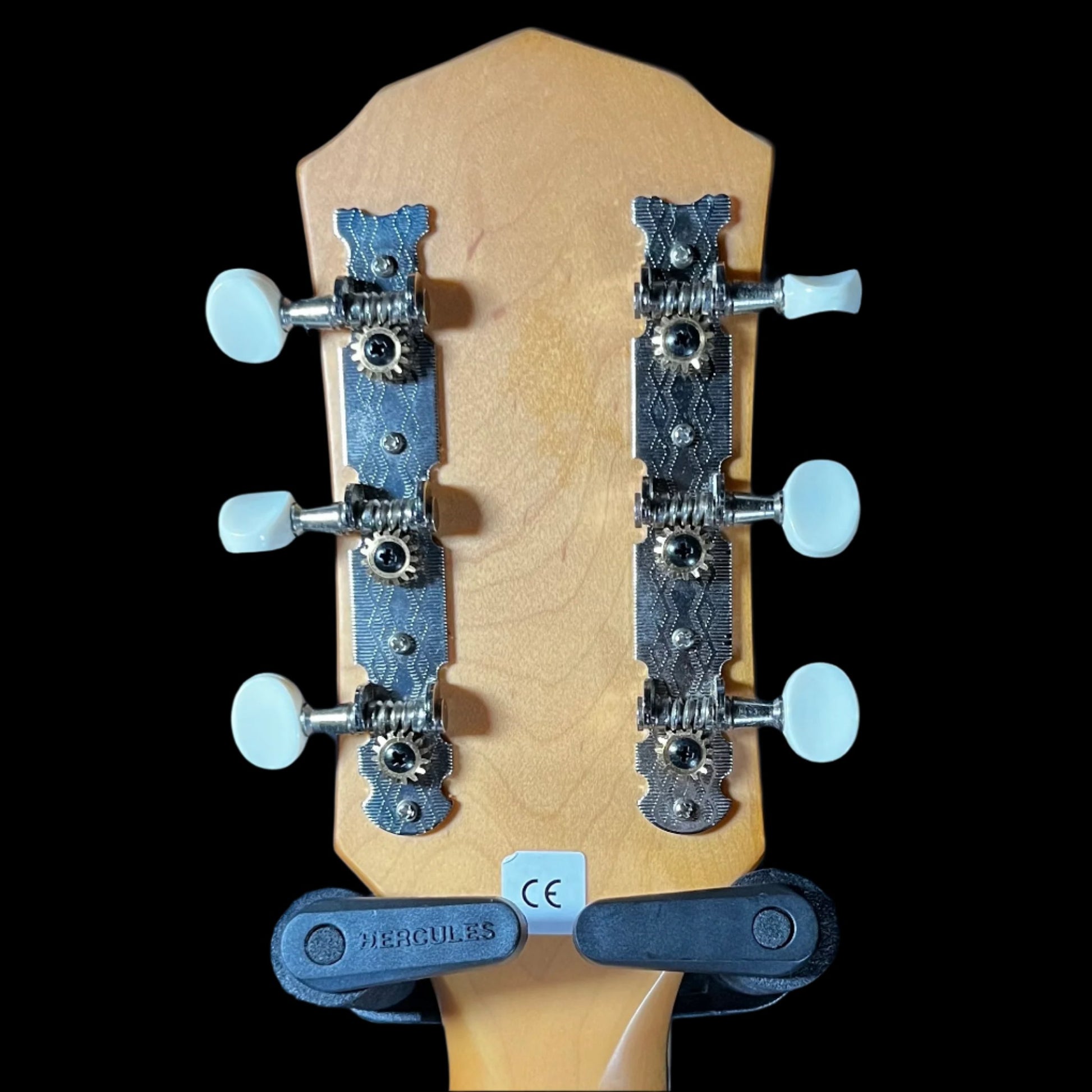 Back of headstock of Used 2018 Fender Tim Armstrong Hellcat Concert Left-Hand w/Case TFW839