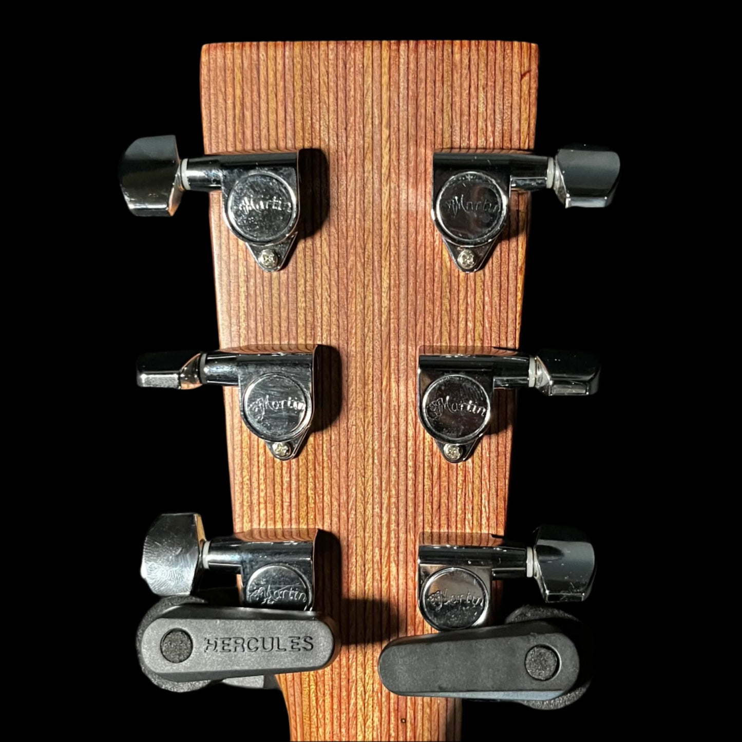 Back of headstock of Used 2008 Martin Custom X Series Acoustic Guitar w/Cutaway w/bag TFW863