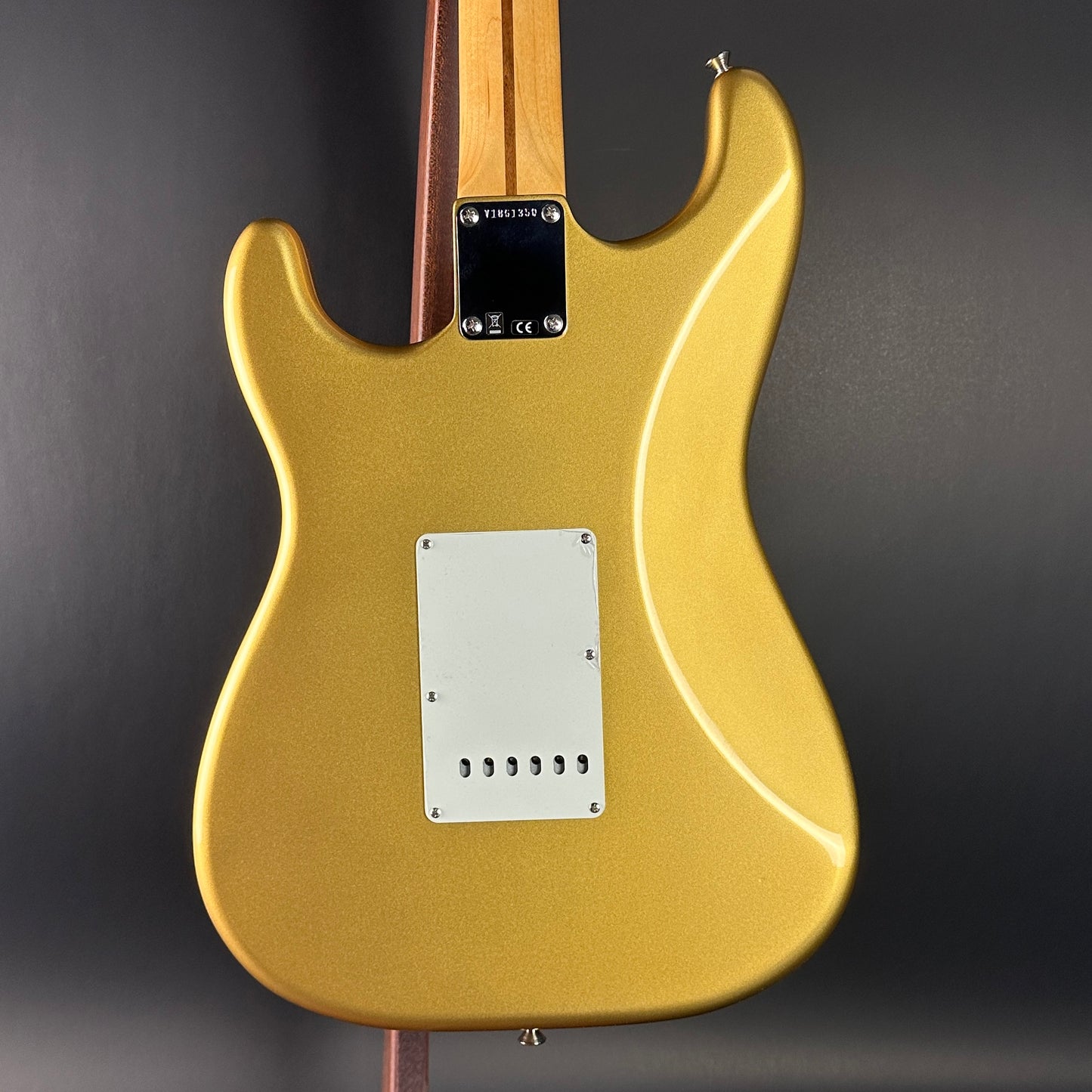 Back of Used Fender American Original 50s Strat Aztec Gold.