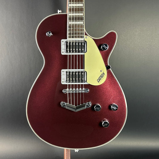 Front of Used Gretsch G5220 Firestick Red.