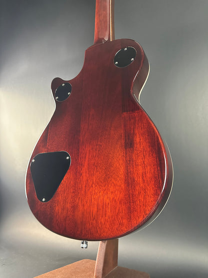 Back angle of Used Gretsch G5220 Firestick Red.