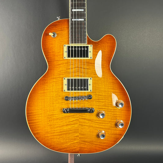 Front of Used Guild Newark St. Bluesbird Sunburst.