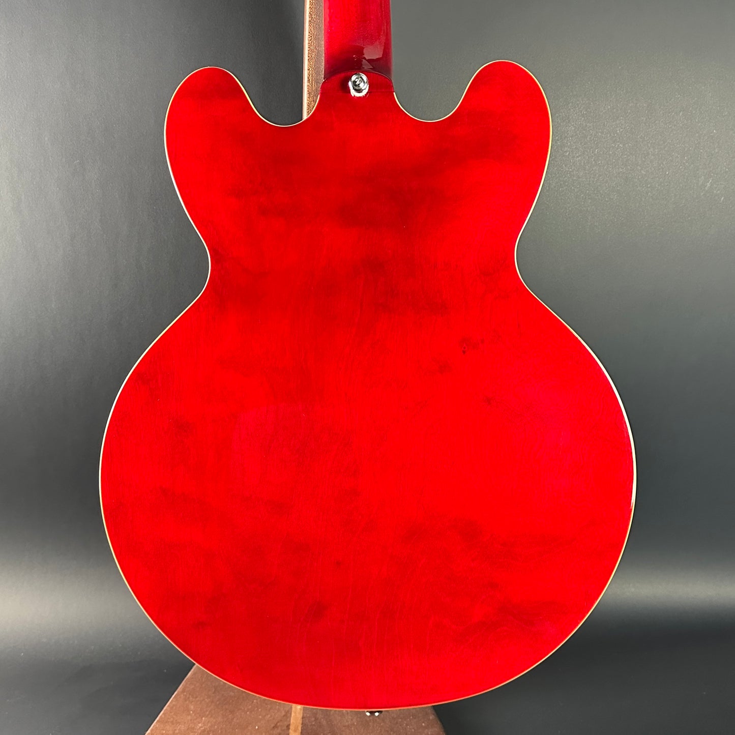 Back of Used Epiphone Dot Cherry ES-335.