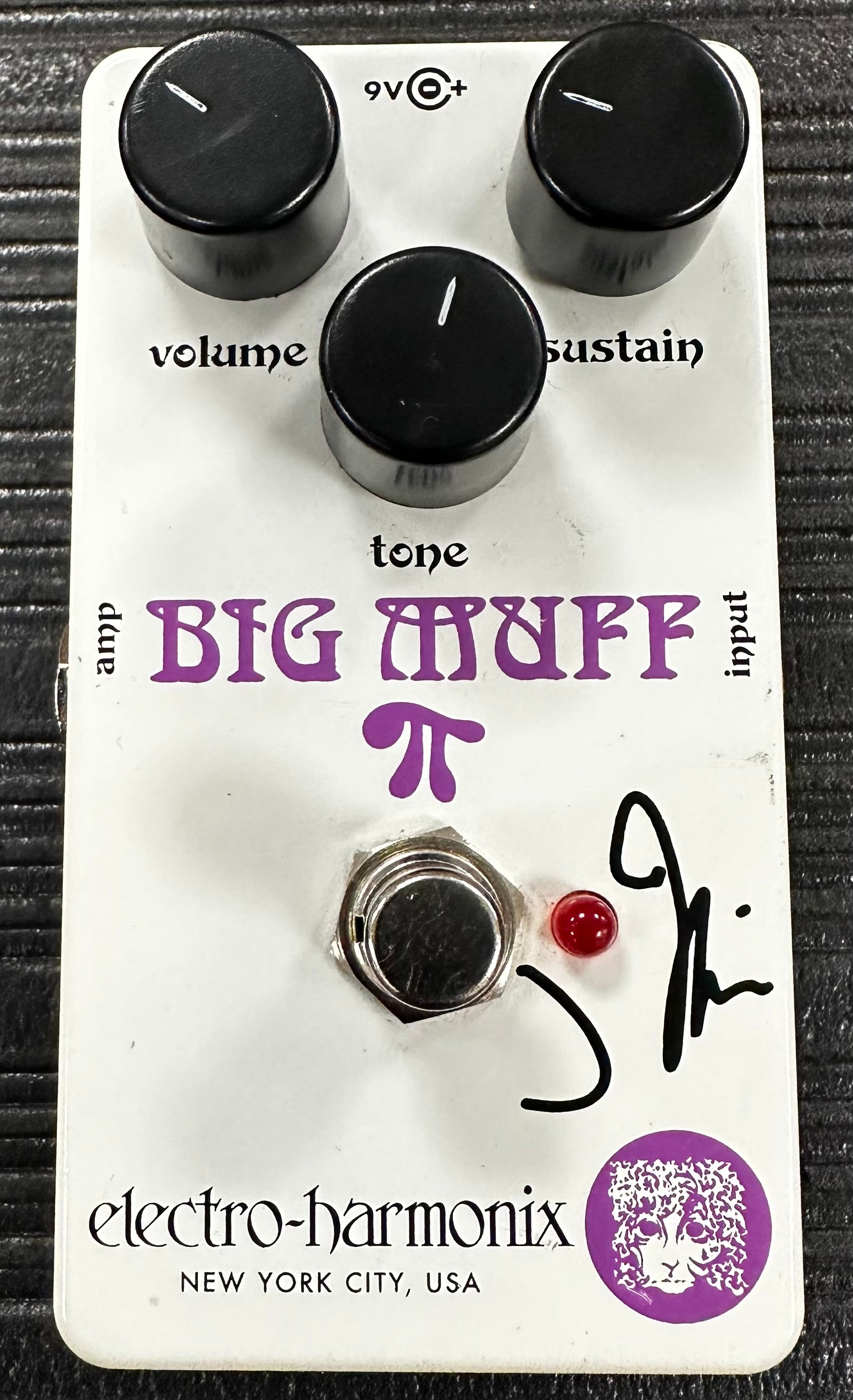 Used EHX Electro Harmonix J Mascis Rams Head Big Muff PI TSS2802