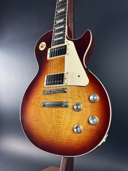 Front angle of Used Gibson Les Paul Standard 60's Iced Tea.