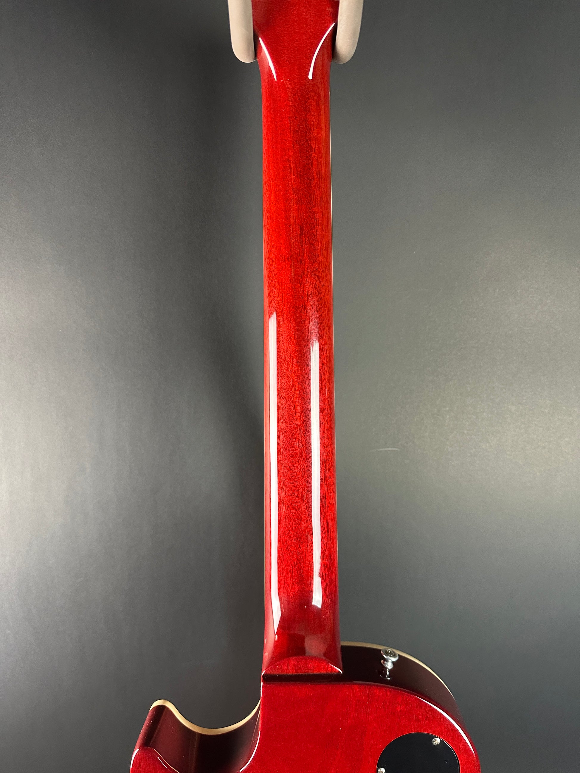 Back of neck of Used Gibson Les Paul Standard 60's Iced Tea.