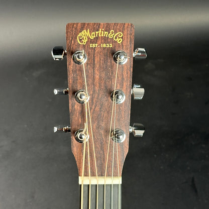 Headstock of Used Martin D-10e.