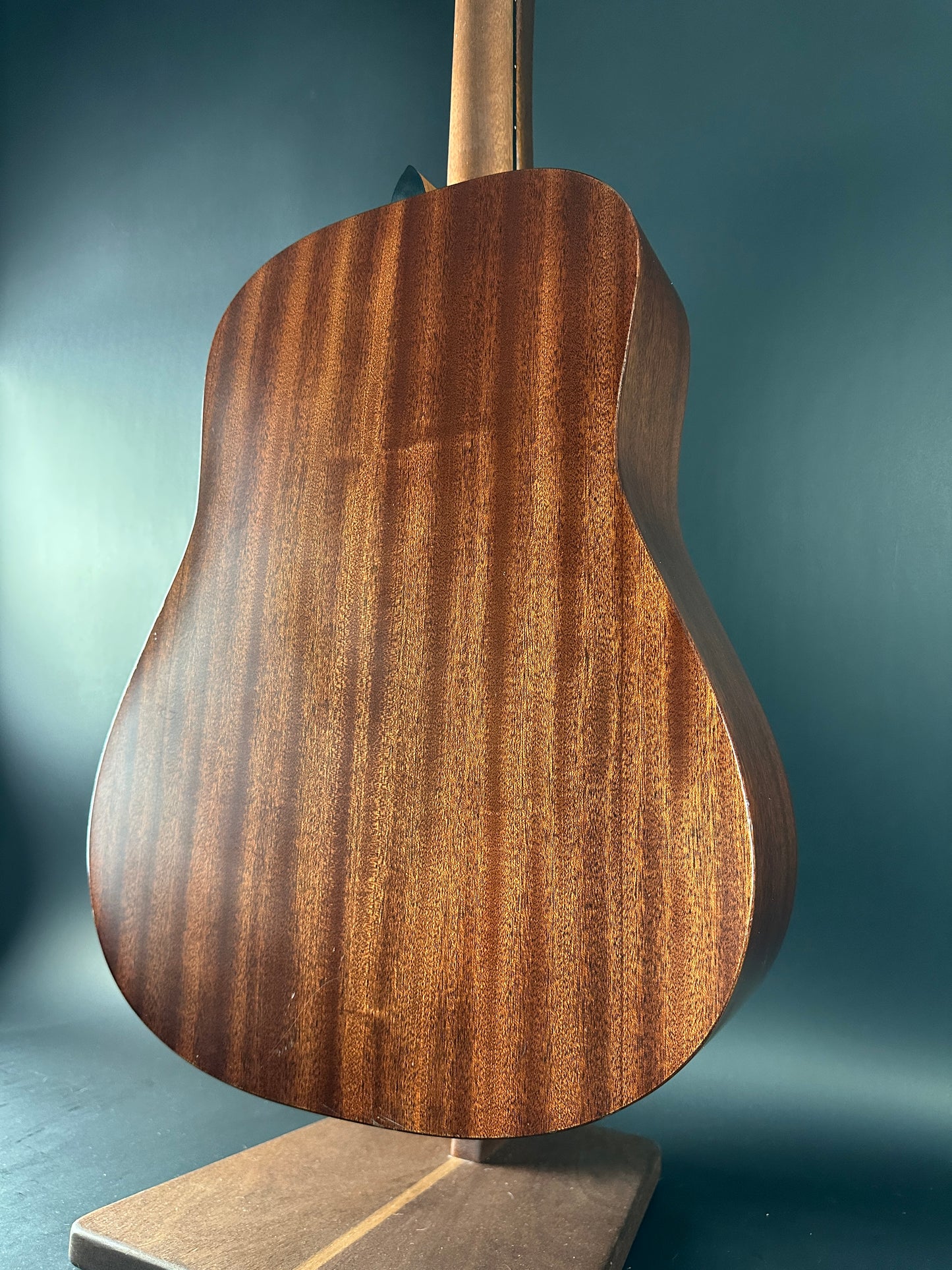 Back angle of Used Martin D-10e.