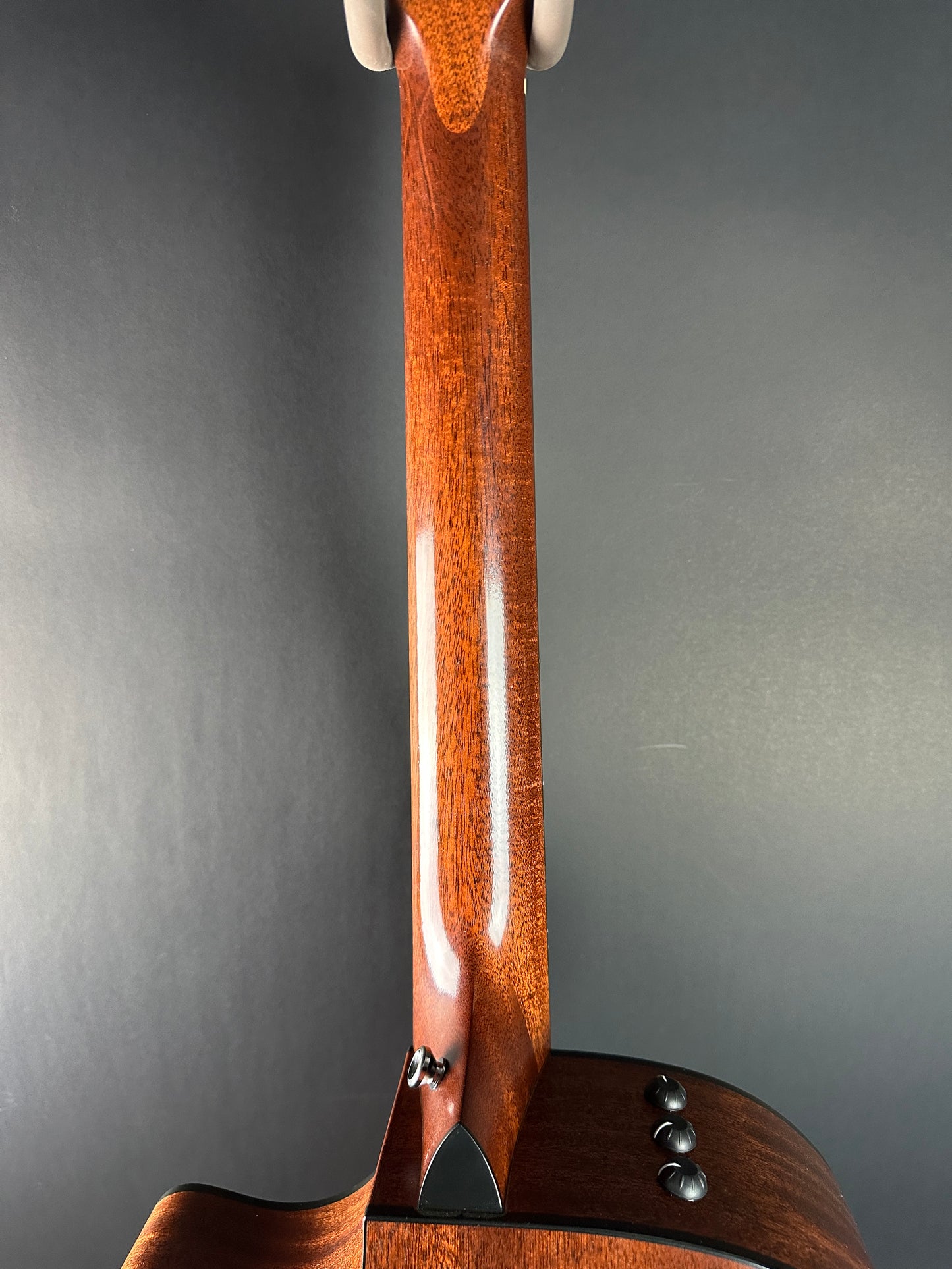 Back of neck of Used 2012 Taylor 314ce.