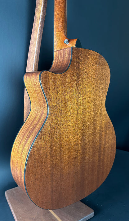 Back angle of Used 2012 Taylor 314ce.