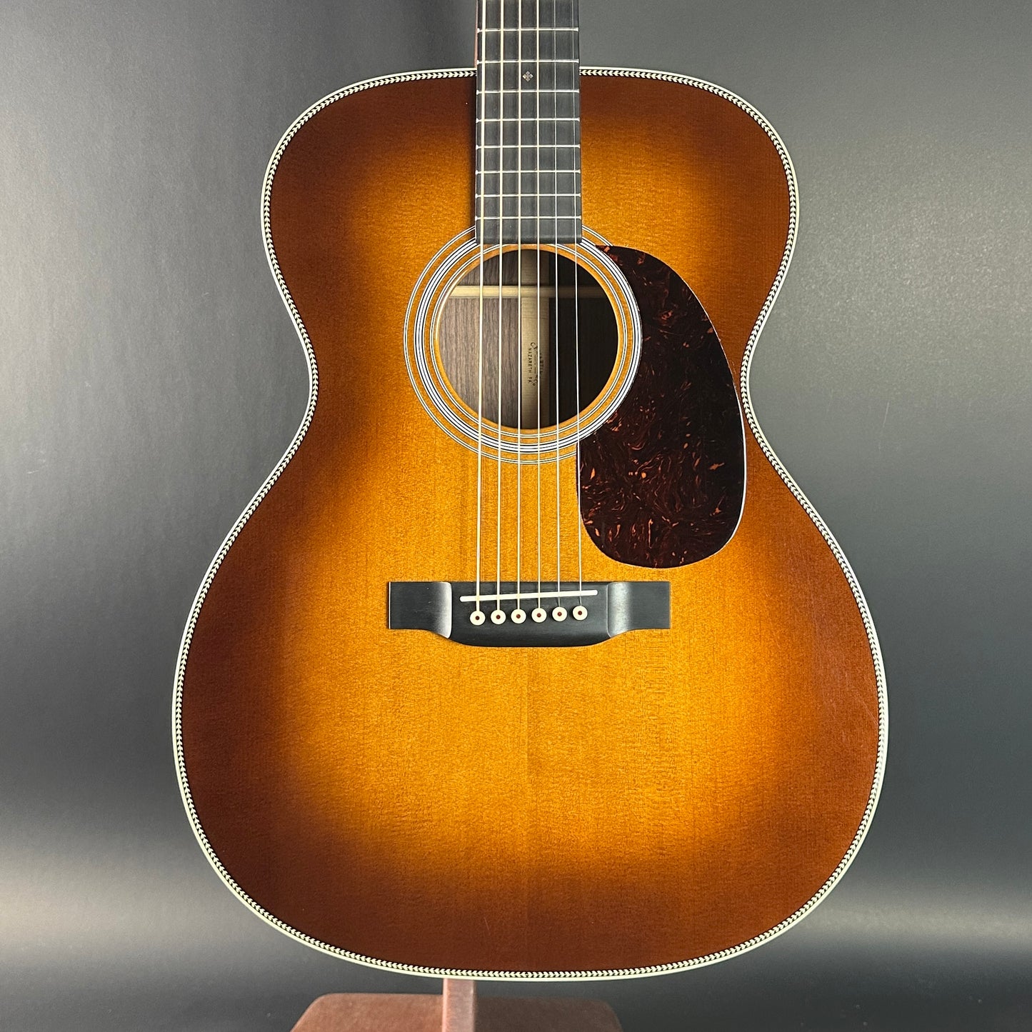 Front of Used Martin 000-28 Ambertone.