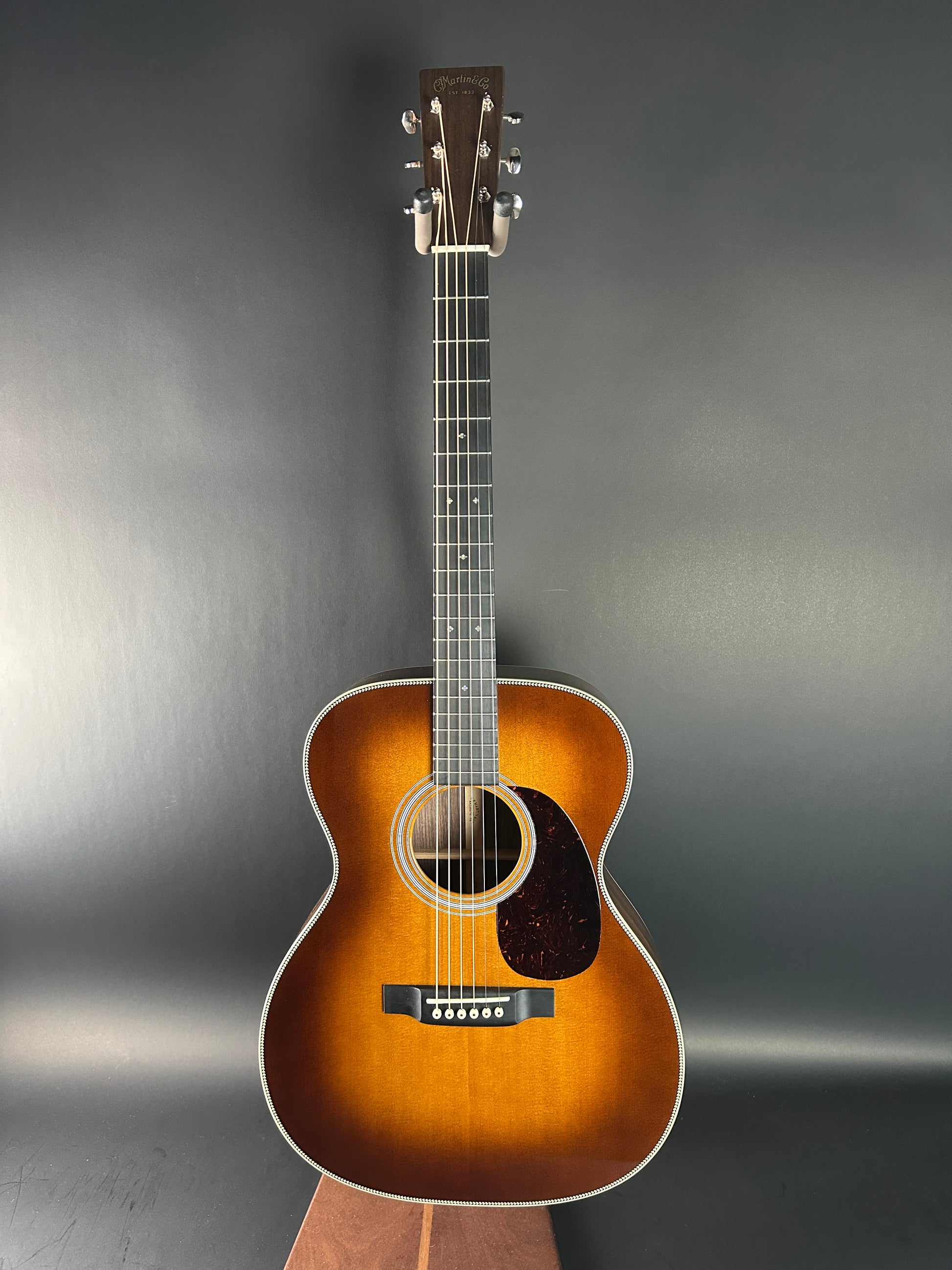 Full front of Used Martin 000-28 Ambertone.