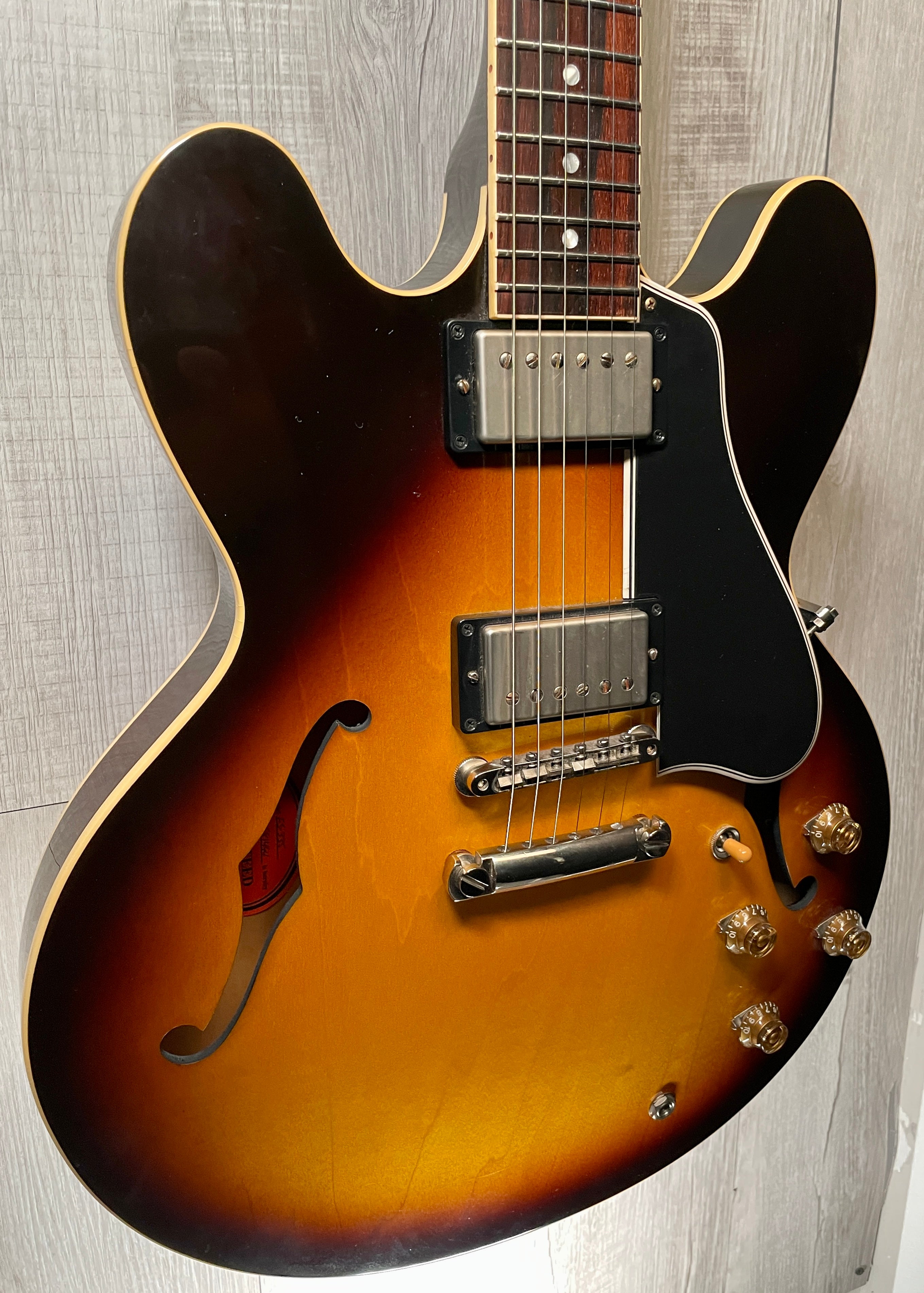 Used 2008 Gibson Custom Shop 1958 ES-335 50th Anniversary Sunburst w/cert  w/case TSS2911