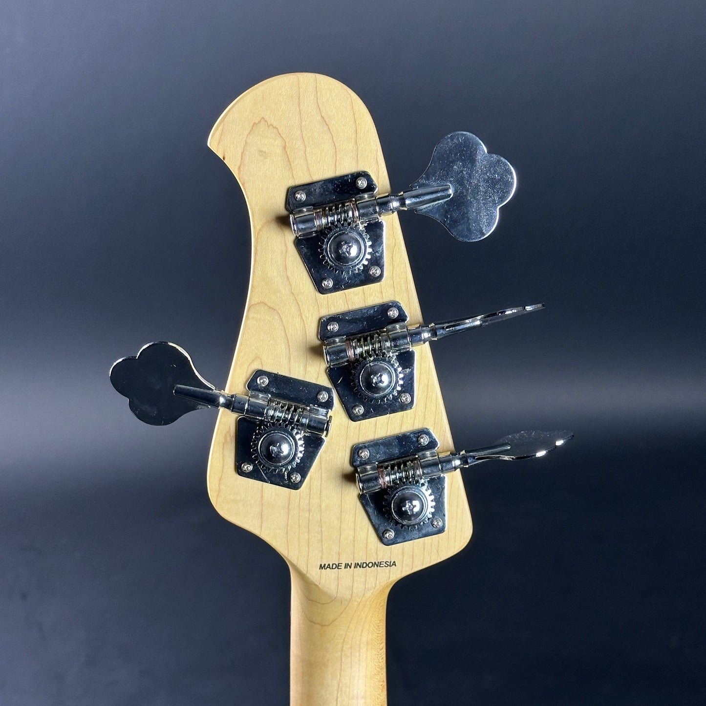 Back of headstock of Used Sterling Sub StingRay 4.