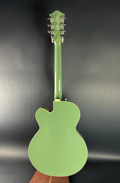 Full back of Used Gretsch G6118T-60 Vintage Select 60th Anniversary Smoke Green.