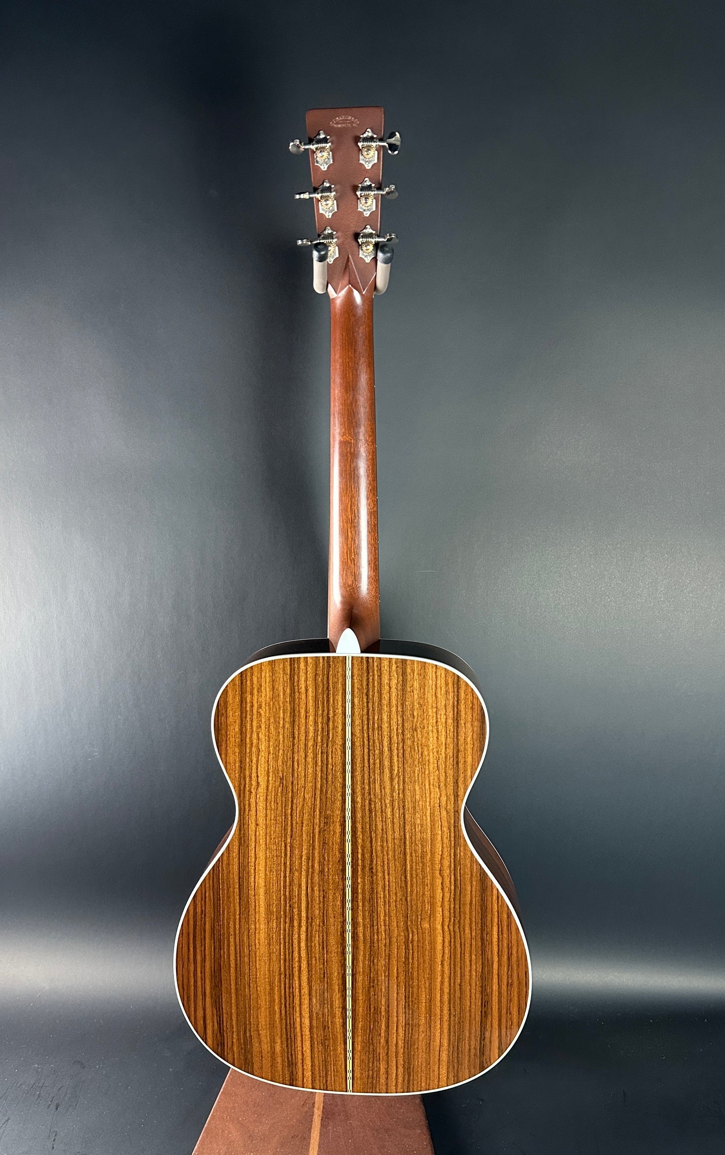 Full back of Used Martin OM-28 The Podium 50th Anniversary.