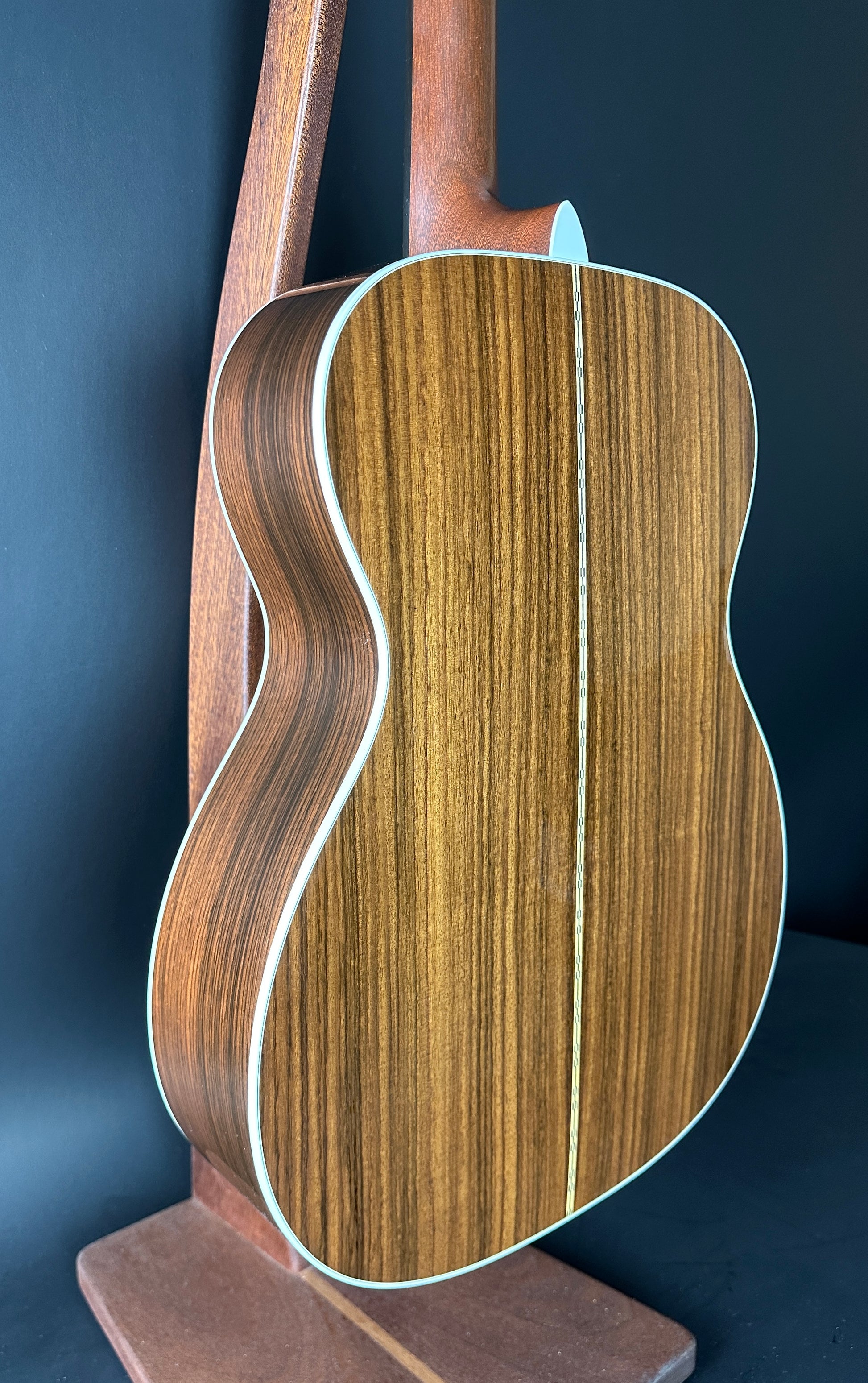 Back angle of Used Martin OM-28 The Podium 50th Anniversary.