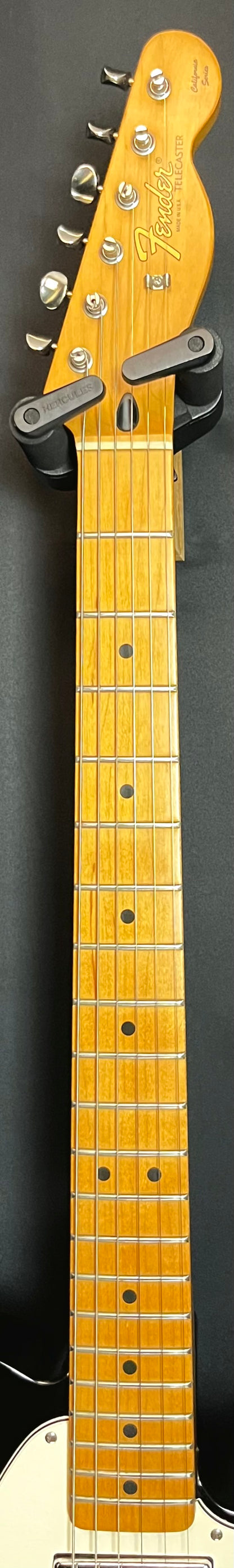 Neck of Used 1997 Fender California Fat Tele Black w/Bag TFW28