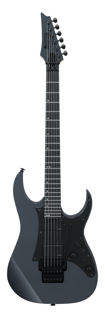 Full frontal of Ibanez Prestige RGR5130 Gray Metallic.