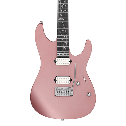 Front of Ibanez TOD10 Tim Henson Signature Classic Metallic Mauve.