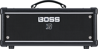 Front of Boss Katana Gen 3 100W Head Guitar Amp.