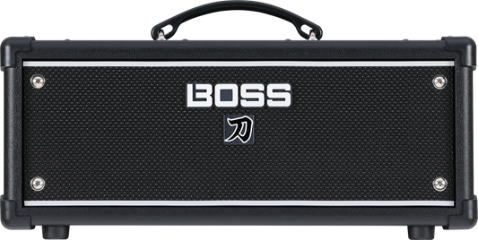 Front of Boss Katana Gen 3 100W Head Guitar Amp.