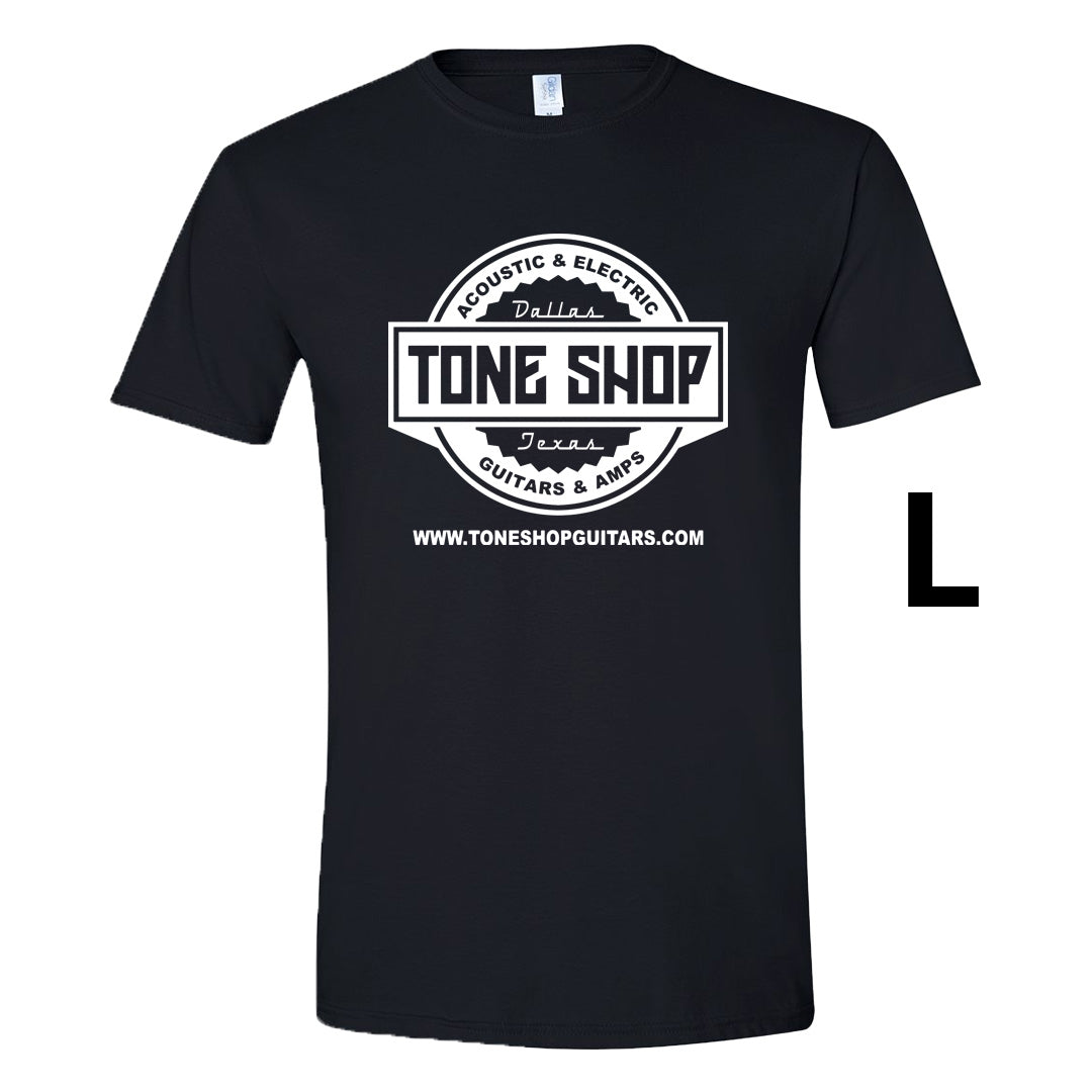 Tone Shop Guitars Large Black Tee