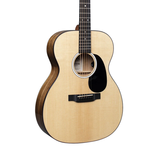 Front of Martin 000-12E Koa/Sitka Natural.