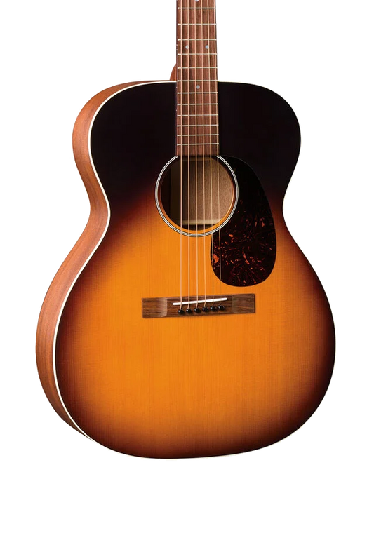 Front of Martin 000-17 Whiskey Sunset.